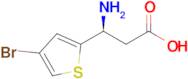 (s)-3-Amino-3-(4-bromothiophen-2-yl)propanoic acid