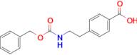 4-(2-(((Benzyloxy)carbonyl)amino)ethyl)benzoic acid