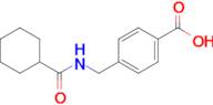 4-(Cyclohexanecarboxamidomethyl)benzoic acid