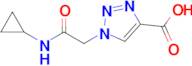 1-(2-(Cyclopropylamino)-2-oxoethyl)-1h-1,2,3-triazole-4-carboxylic acid