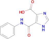 5-(phenylcarbamoyl)-1H-imidazole-4-carboxylic acid