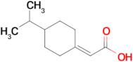 2-(4-Isopropylcyclohexylidene)acetic acid