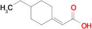 2-(4-Ethylcyclohexylidene)acetic acid