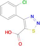 4-(2-Chlorophenyl)-1,2,3-thiadiazole-5-carboxylic acid