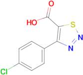 4-(4-Chlorophenyl)-1,2,3-thiadiazole-5-carboxylic acid