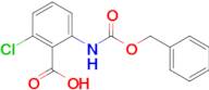 2-(((Benzyloxy)carbonyl)amino)-6-chlorobenzoic acid