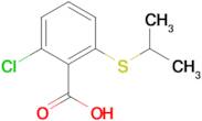 2-Chloro-6-(isopropylthio)benzoic acid