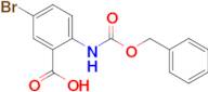 2-(((Benzyloxy)carbonyl)amino)-5-bromobenzoic acid