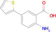 2-Amino-5-(thiophen-2-yl)benzoic acid