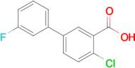 4-Chloro-3'-fluoro-[1,1'-biphenyl]-3-carboxylic acid