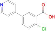 2-Chloro-5-(pyridin-4-yl)benzoic acid