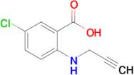 5-Chloro-2-(prop-2-yn-1-ylamino)benzoic acid