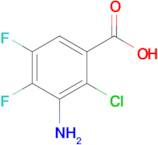 3-Amino-2-chloro-4,5-difluorobenzoic acid