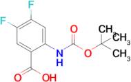 2-((Tert-butoxycarbonyl)amino)-4,5-difluorobenzoic acid