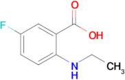 2-(Ethylamino)-5-fluorobenzoic acid