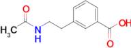 3-(2-Acetamidoethyl)benzoic acid