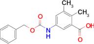 5-(((Benzyloxy)carbonyl)amino)-2,3-dimethylbenzoic acid