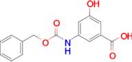 3-(((Benzyloxy)carbonyl)amino)-5-hydroxybenzoic acid