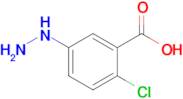 2-Chloro-5-hydrazinylbenzoic acid