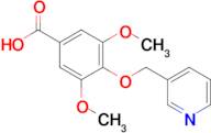 3,5-Dimethoxy-4-(pyridin-3-ylmethoxy)benzoic acid