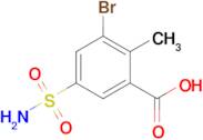 3-Bromo-2-methyl-5-sulfamoylbenzoic acid