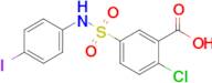 2-Chloro-5-(n-(4-iodophenyl)sulfamoyl)benzoic acid