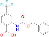 2-(((Benzyloxy)carbonyl)amino)-4-(trifluoromethyl)benzoic acid