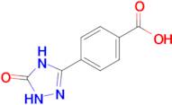 4-(5-Oxo-4,5-dihydro-1h-1,2,4-triazol-3-yl)benzoic acid