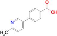 4-(6-Methylpyridin-3-yl)benzoic acid