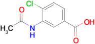 3-Acetamido-4-chlorobenzoic acid