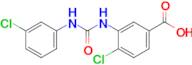 4-Chloro-3-(3-(3-chlorophenyl)ureido)benzoic acid