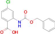 2-(((Benzyloxy)carbonyl)amino)-4-chlorobenzoic acid