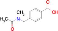 4-((n-Methylacetamido)methyl)benzoic acid