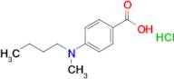 4-(Butyl(methyl)amino)benzoic acid hydrochloride