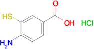 4-Amino-3-mercaptobenzoic acid hydrochloride