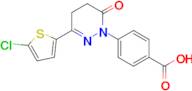 4-(3-(5-Chlorothiophen-2-yl)-6-oxo-5,6-dihydropyridazin-1(4h)-yl)benzoic acid