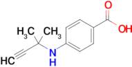 4-((2-Methylbut-3-yn-2-yl)amino)benzoic acid