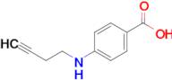 4-(But-3-yn-1-ylamino)benzoic acid