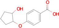 4-((2-Hydroxycyclopentyl)oxy)benzoic acid