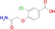 4-(2-Amino-2-oxoethoxy)-3-chlorobenzoic acid