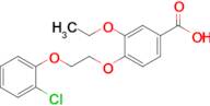 4-(2-(2-Chlorophenoxy)ethoxy)-3-ethoxybenzoic acid