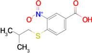 4-(Isobutylthio)-3-nitrobenzoic acid