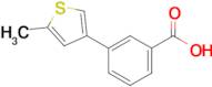 3-(5-Methylthiophen-3-yl)benzoic acid