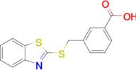 3-((Benzo[d]thiazol-2-ylthio)methyl)benzoic acid