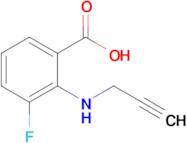 3-Fluoro-2-(prop-2-yn-1-ylamino)benzoic acid