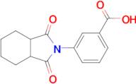 3-(1,3-Dioxooctahydro-2h-isoindol-2-yl)benzoic acid