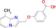 3-((8-Methylimidazo[1,2-a]pyridin-2-yl)methoxy)benzoic acid