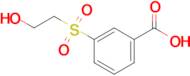 3-((2-Hydroxyethyl)sulfonyl)benzoic acid