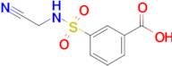 3-(n-(Cyanomethyl)sulfamoyl)benzoic acid