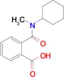 2-(Cyclohexyl(methyl)carbamoyl)benzoic acid